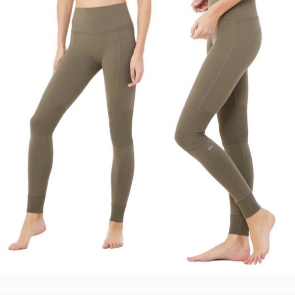 ALO Yoga Pants - ALO Yoga Womens High Waist Full Length Leggings